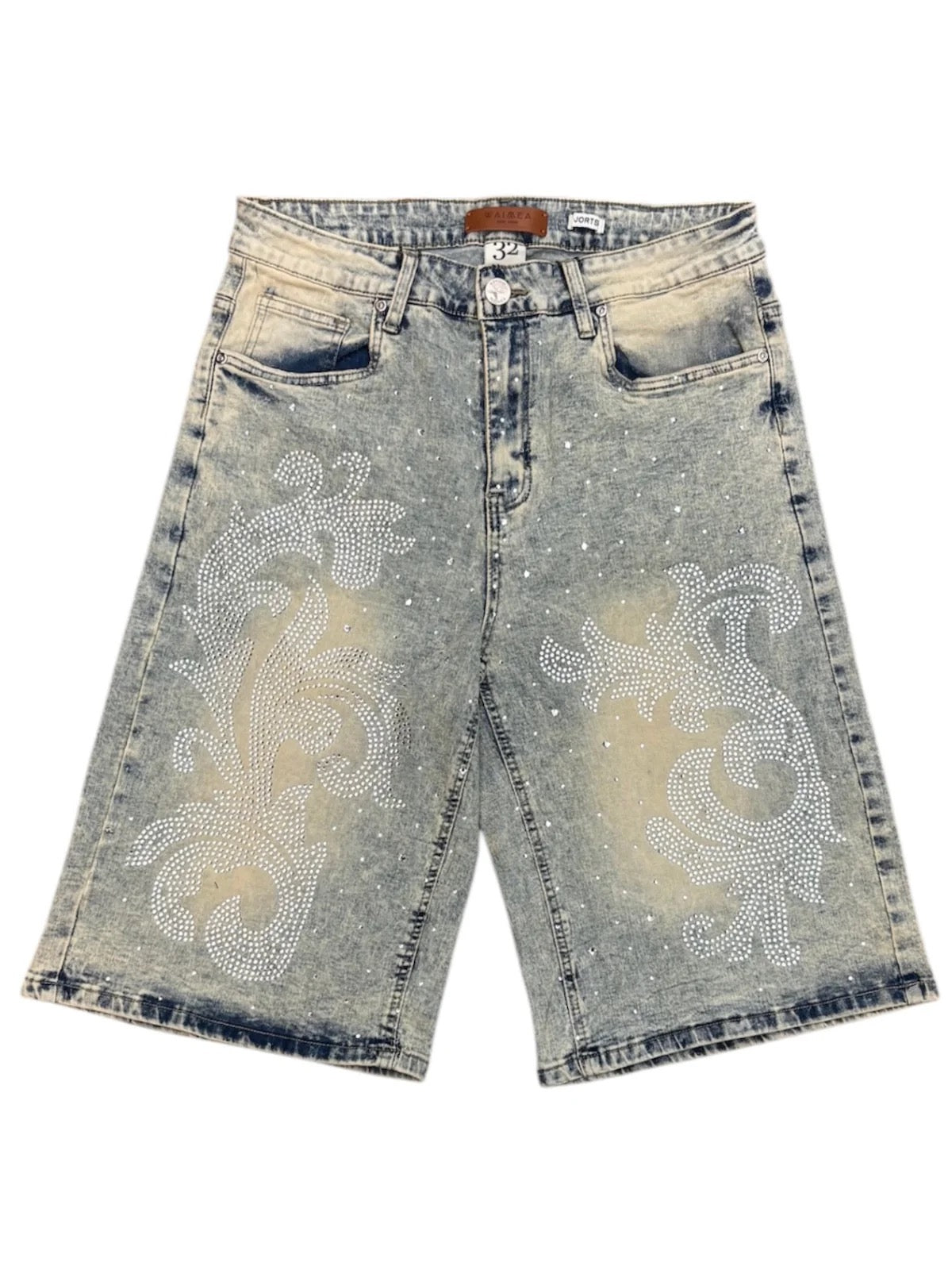 Waimea "Diamond" Shorts Blue Wash