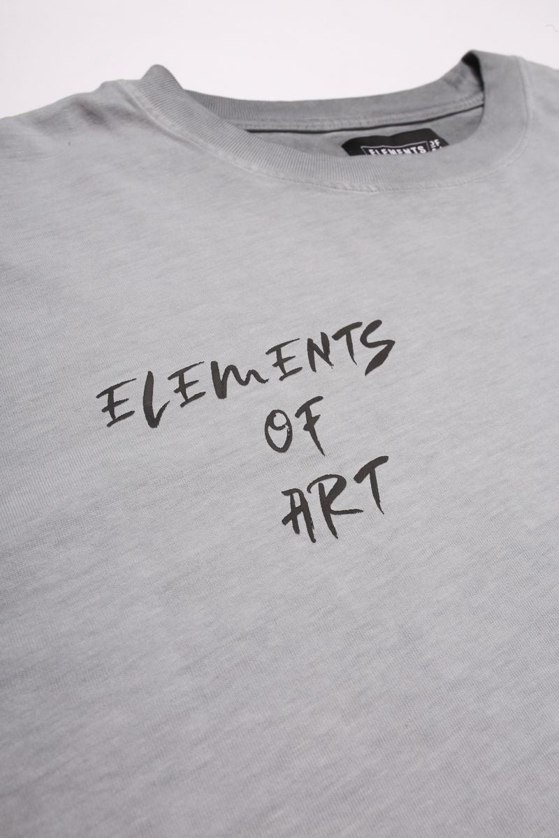Elements of Art "Spinning Threads" Tee Grey