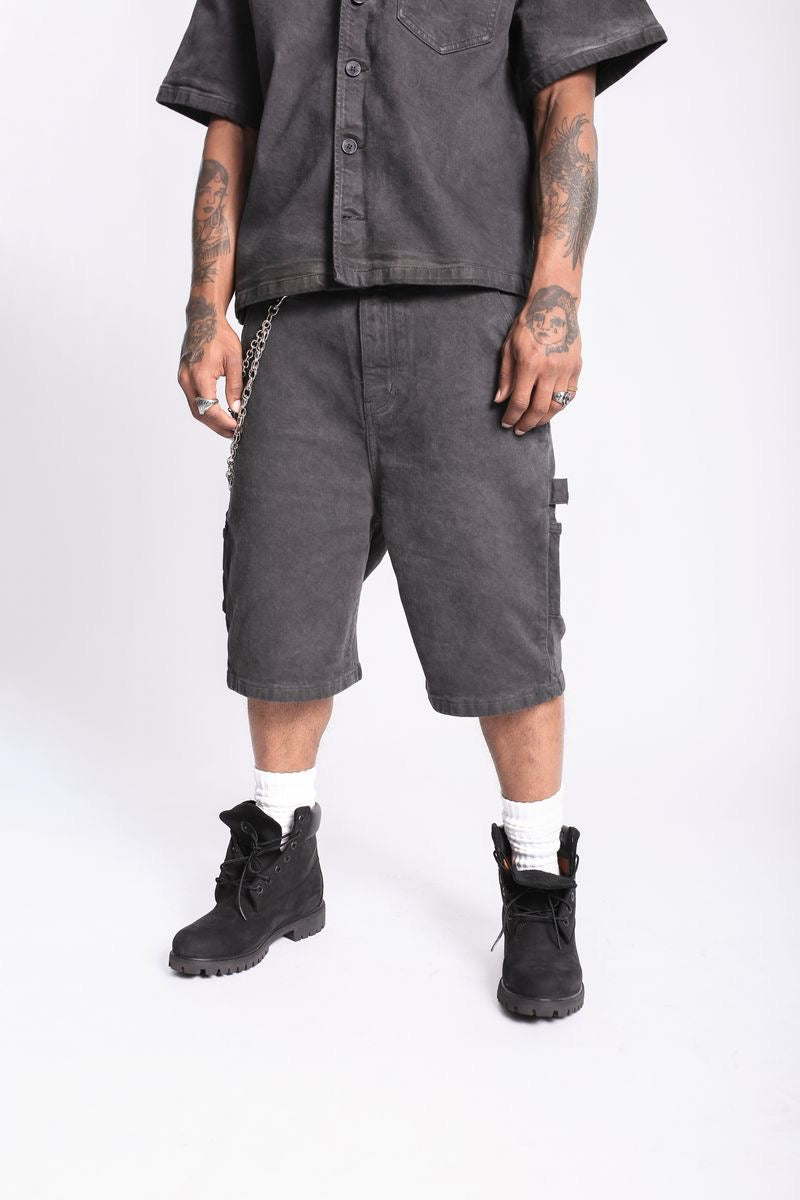 Elements of Art "Script" Shorts Washed