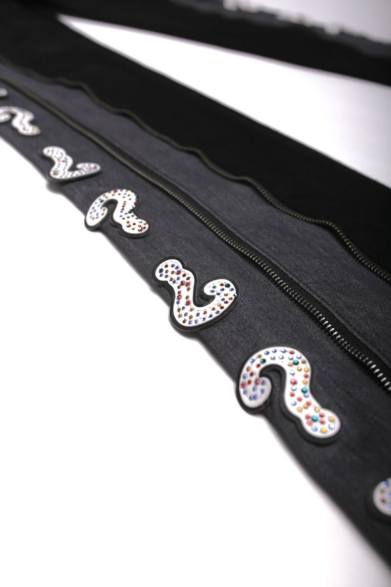Elements of Art "?" Flare Denim Black