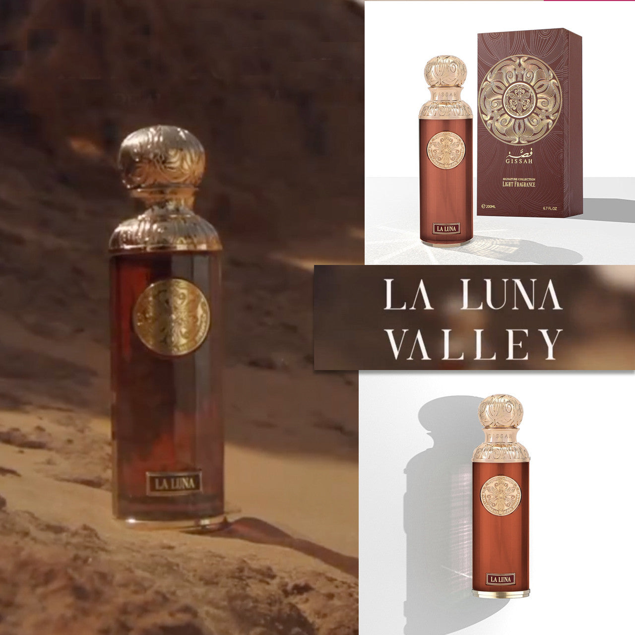 Gissah Light Fragrance Brown