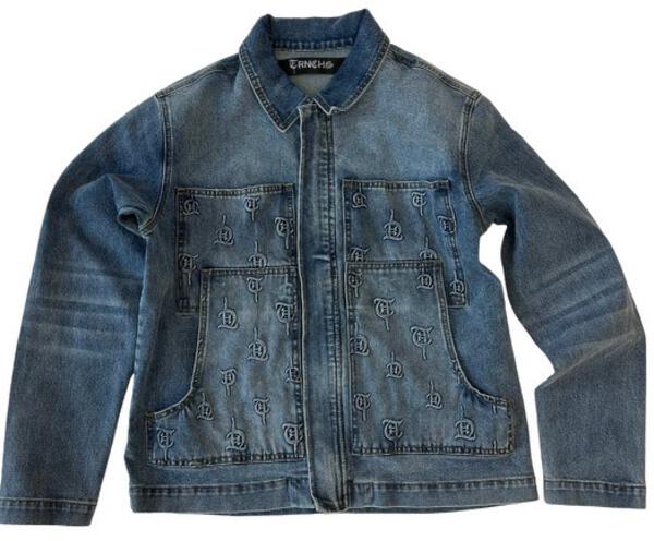 Trnchs "Boujie" Denim Jacket Blue Wash