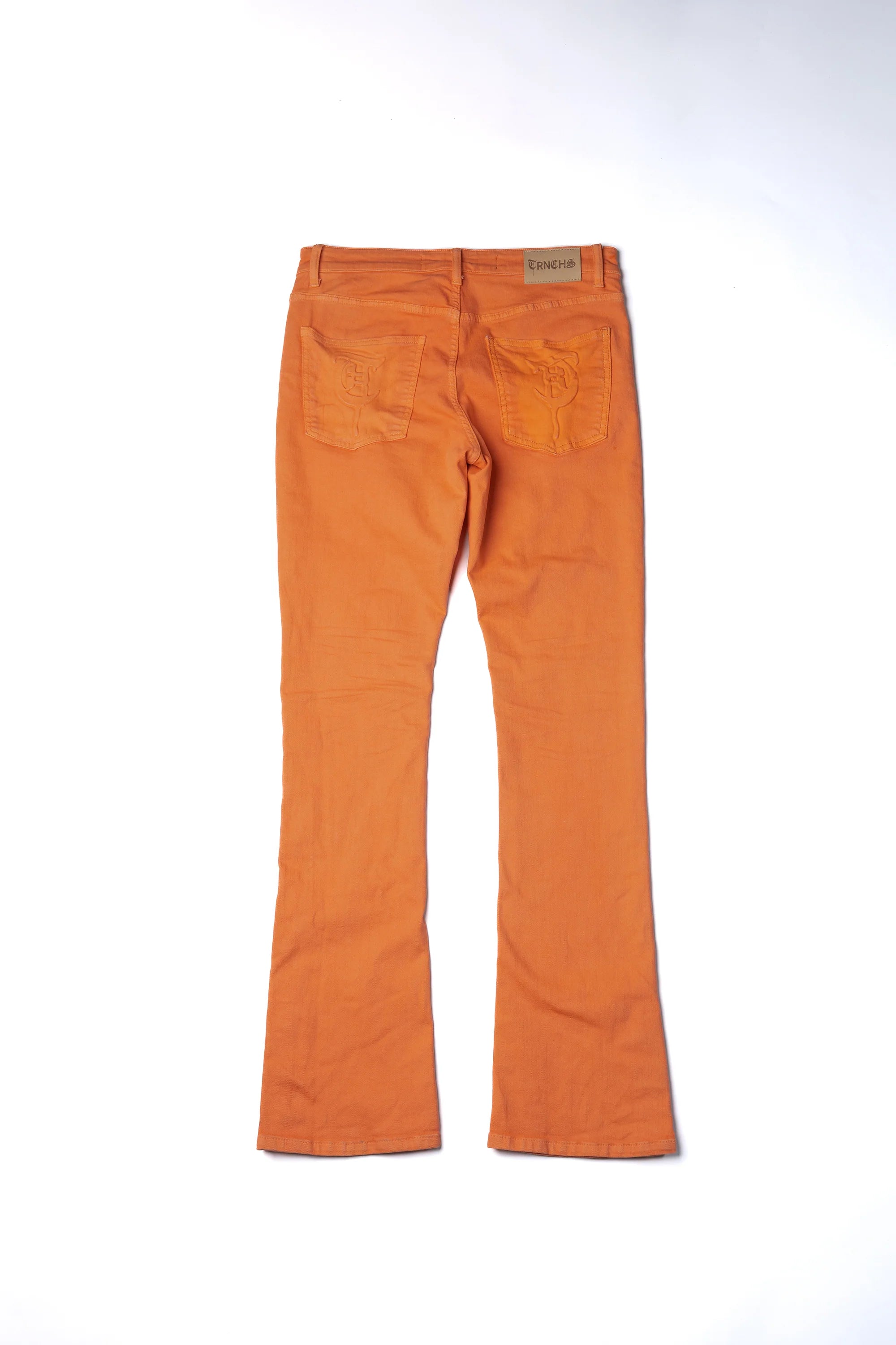 Trnchs "Button Fly" Stacked Orange