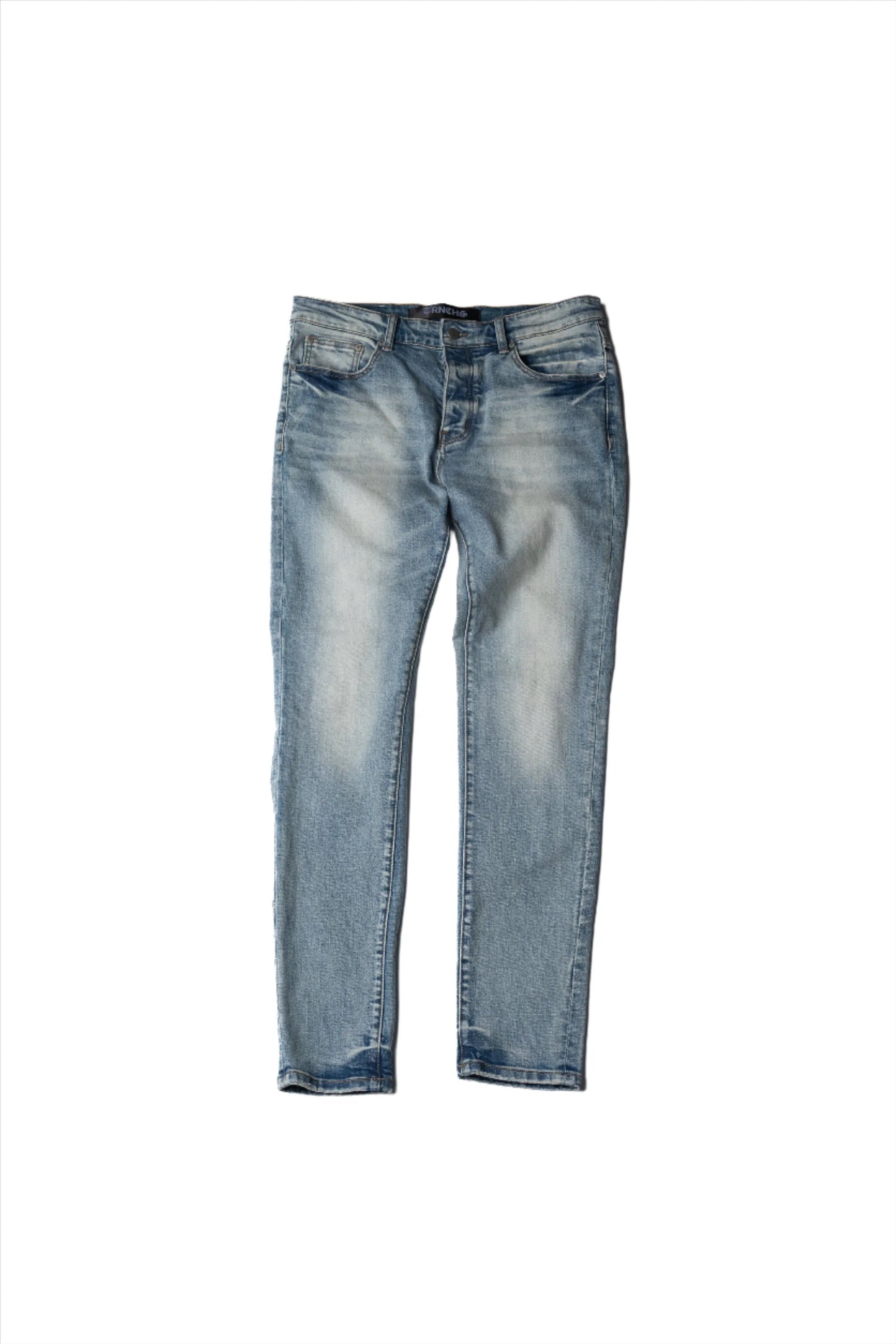 Trnchs "Flamingo" Skinny Jeans Light Wash
