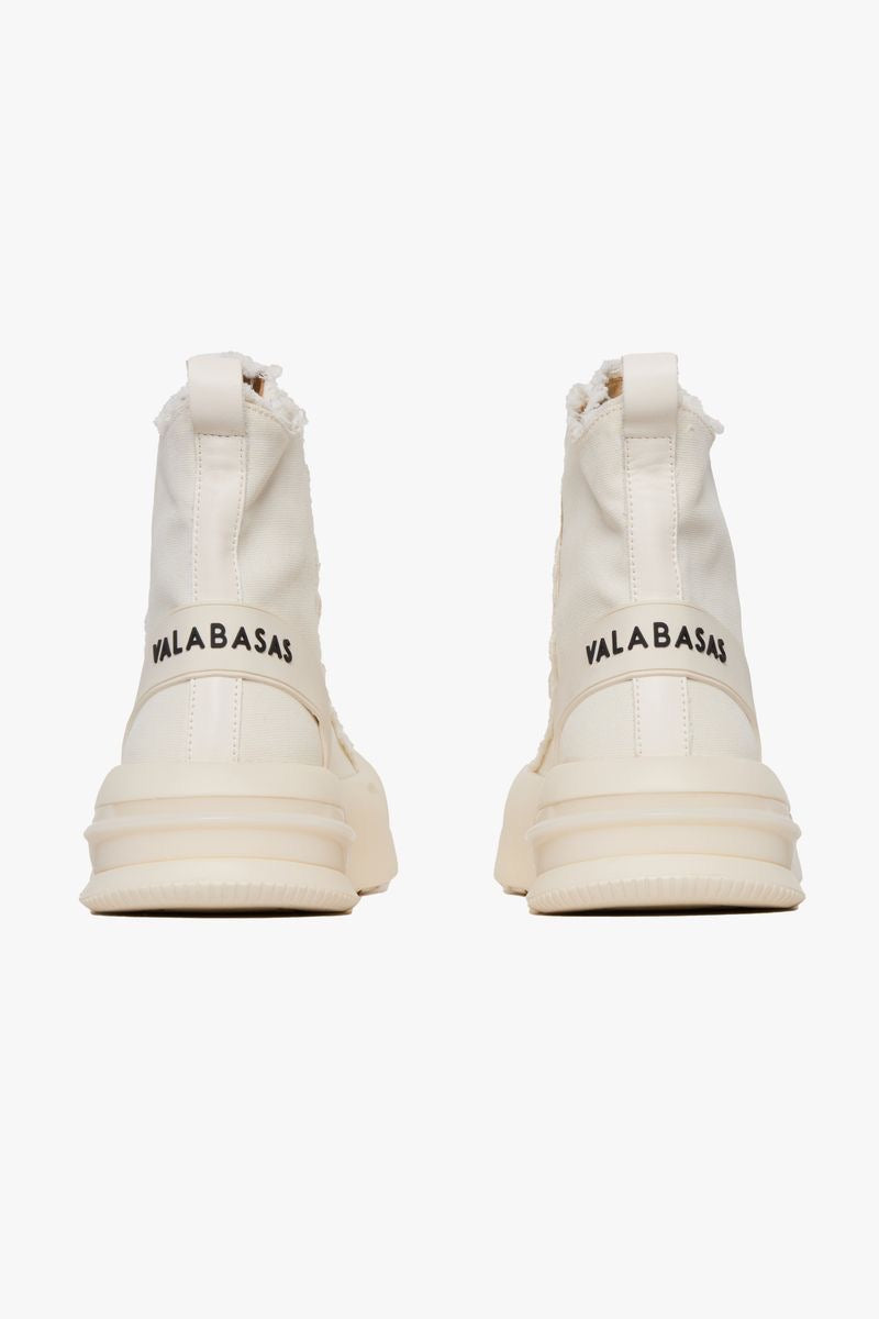 VALABASAS "PURPOSE" HIGH SNEAKER CREAM