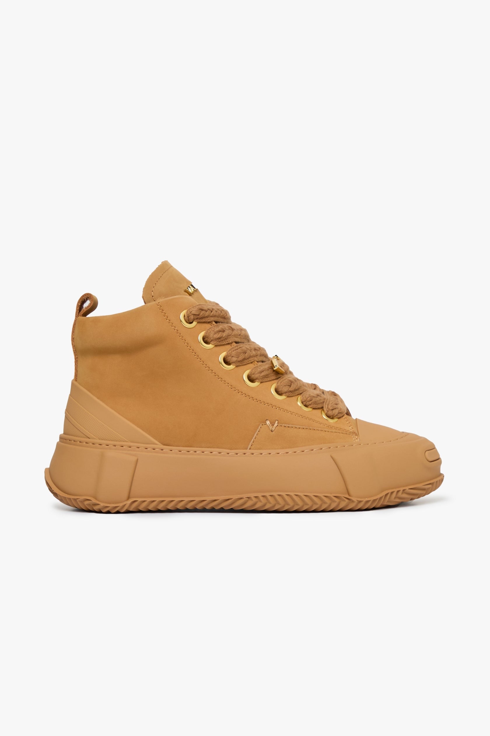 Valabasas "Vision" Leather High Top Wheat Tan