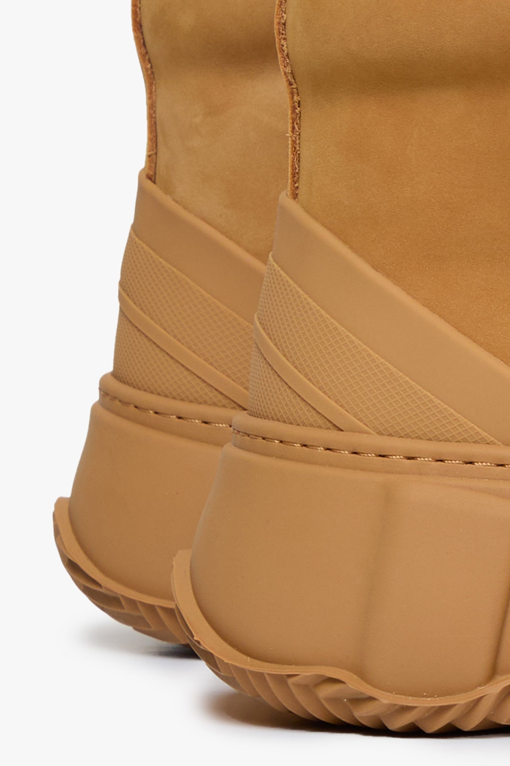 Valabasas "Vision" Leather High Top Wheat Tan