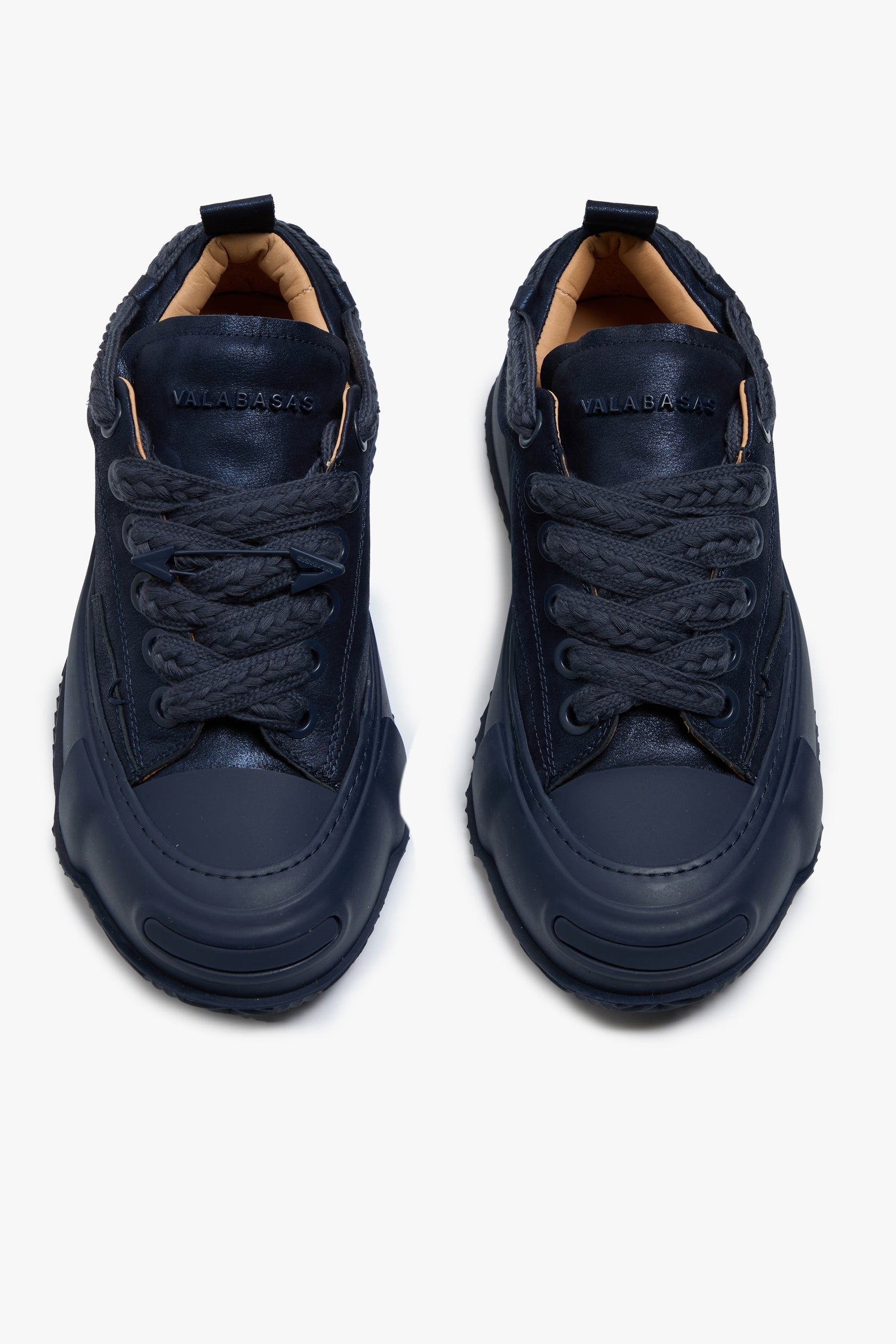 Valabasas "Vision" Leather Low Top Navy