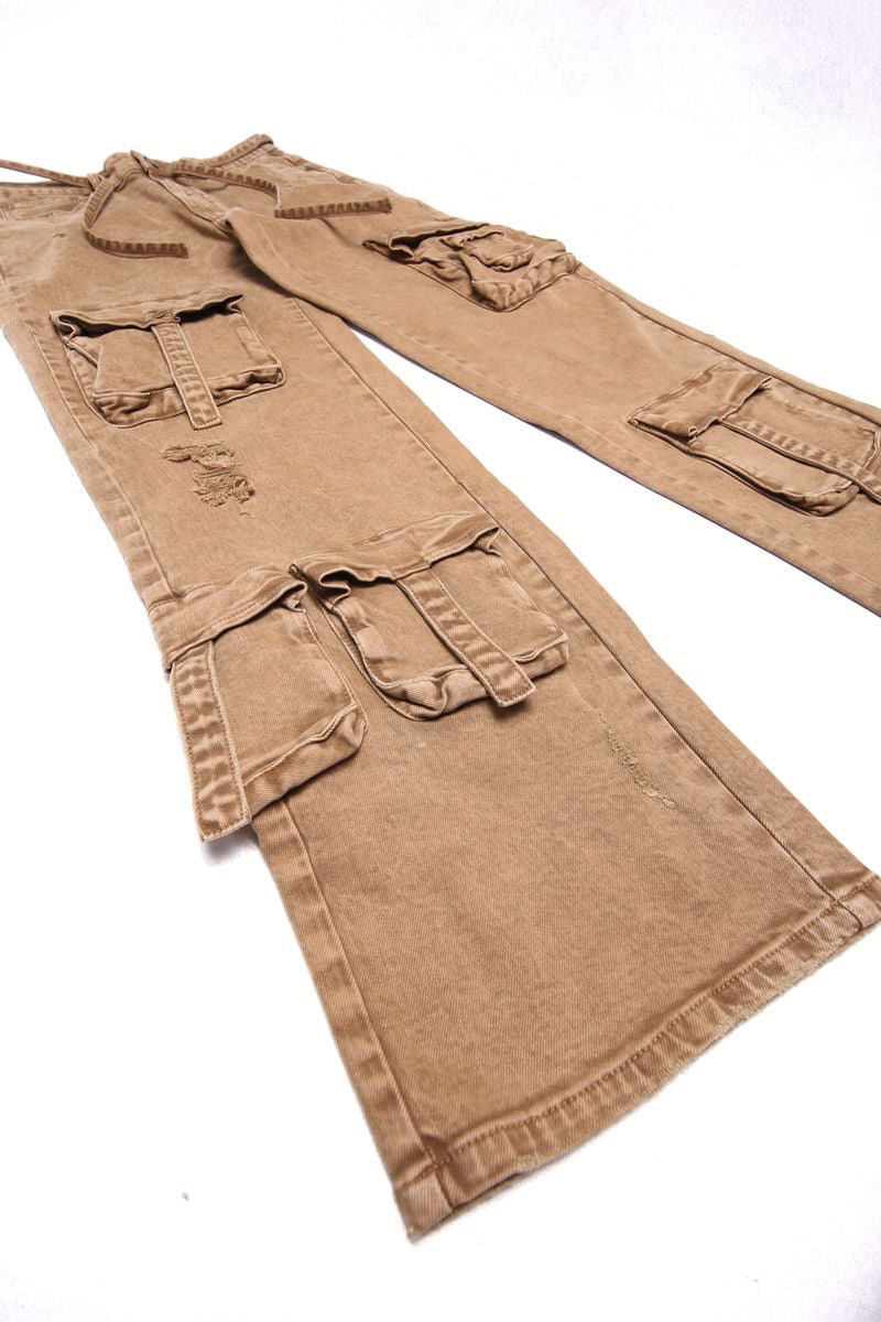 Elements of Art "Harb" Baggy Pants Sand