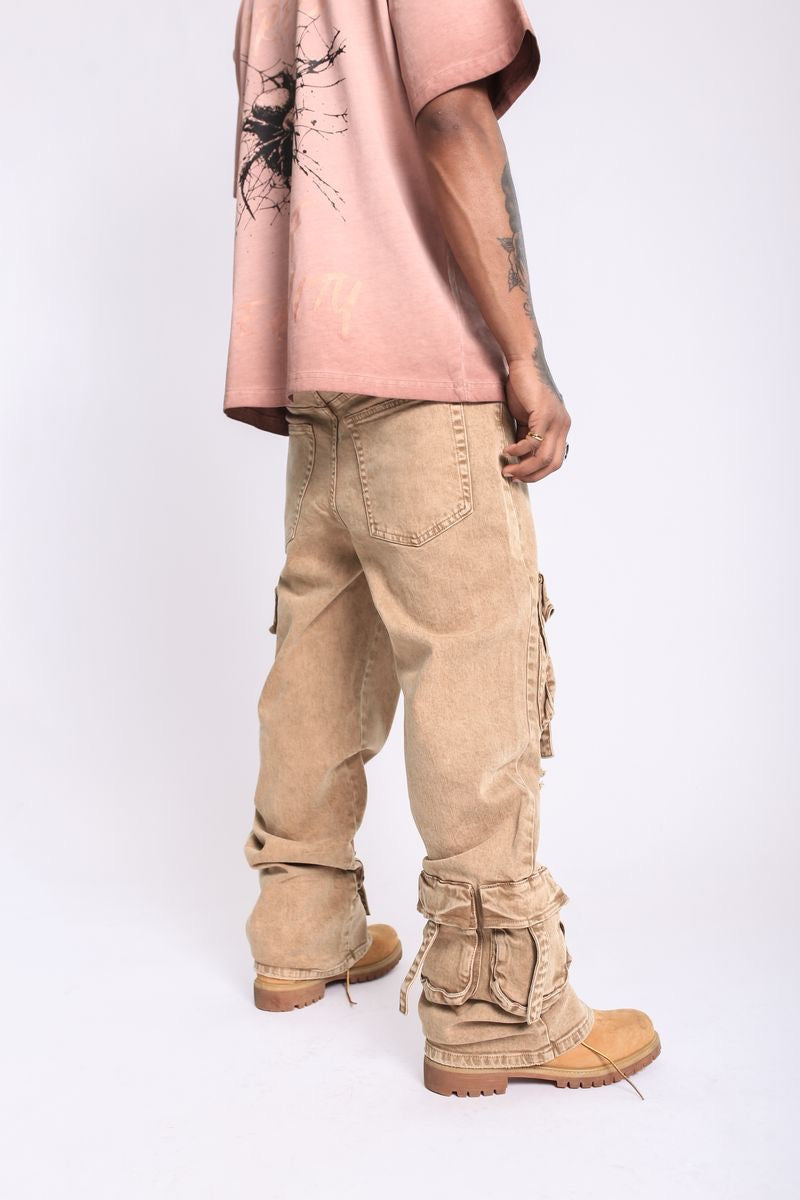 Elements of Art "Harb" Baggy Pants Sand