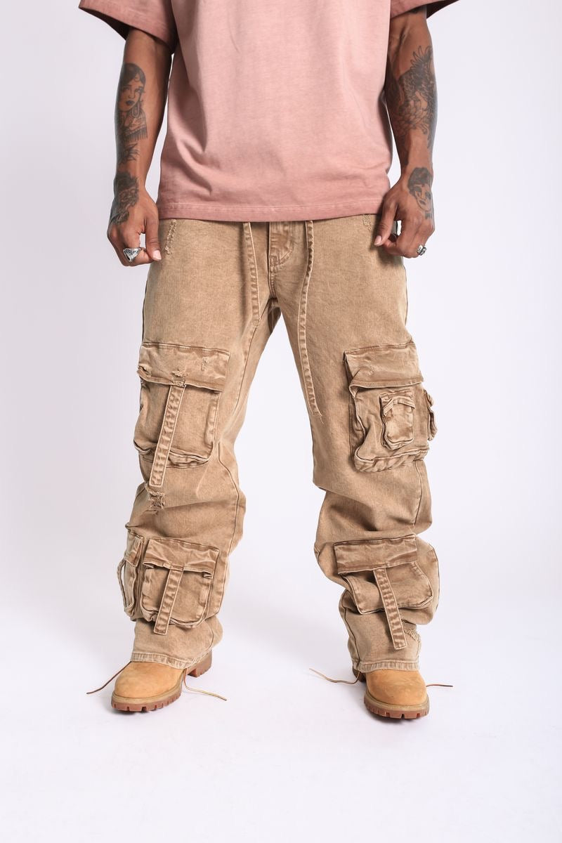 Elements of Art "Harb" Baggy Pants Sand