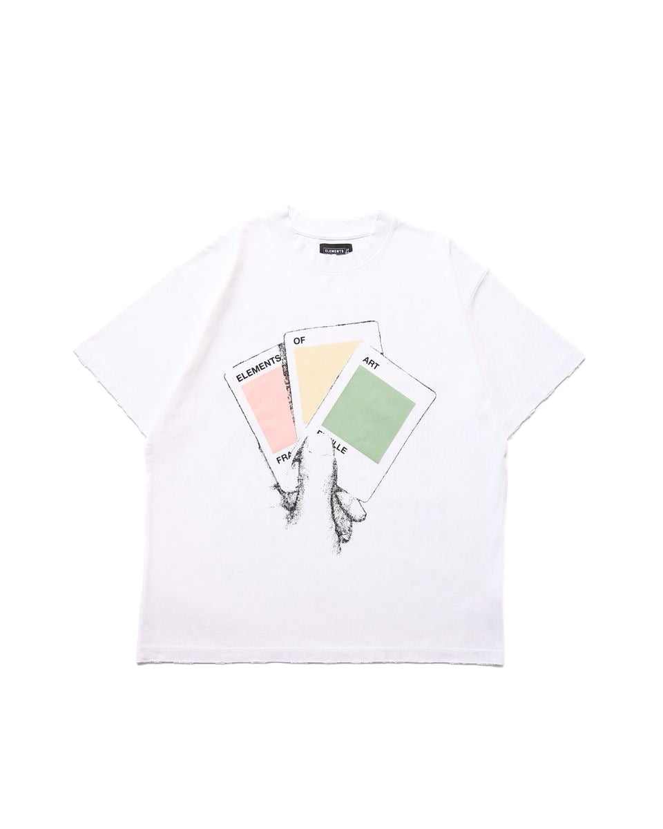Elements of Art "Conceal Your Intentions" Tee White