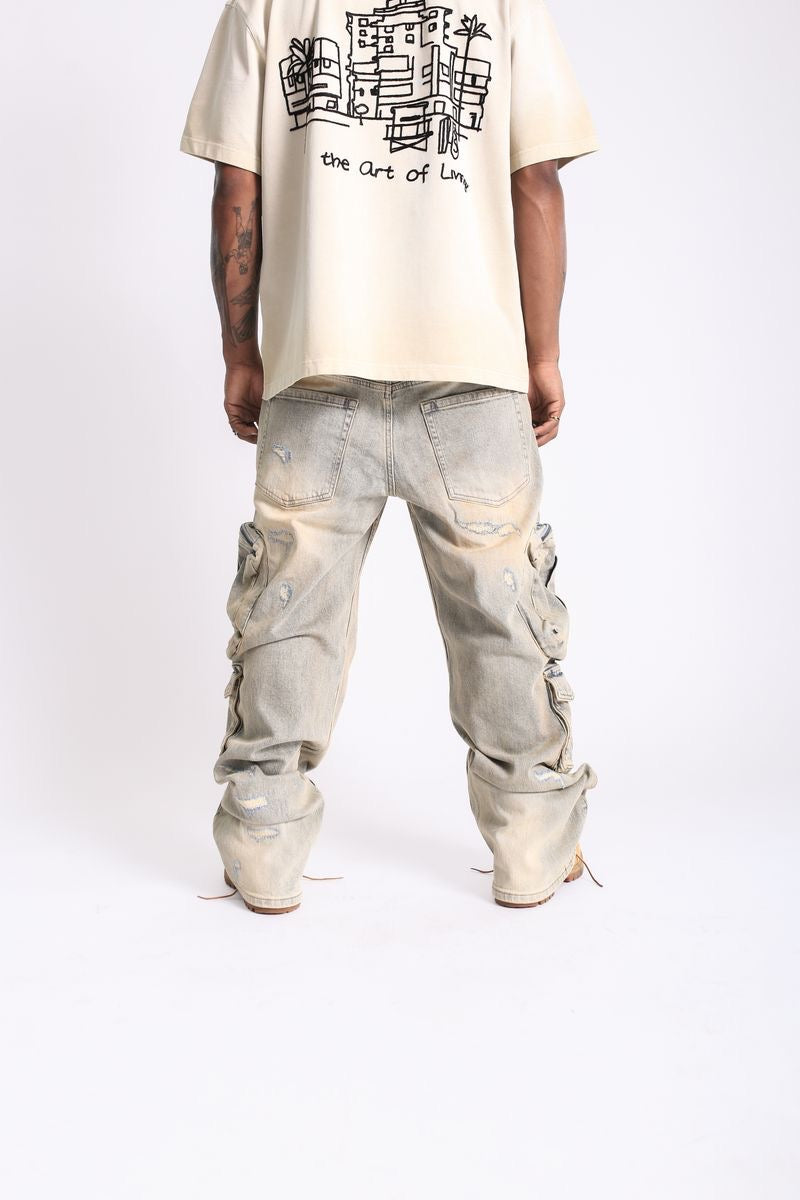 Elements of Art "Sentinels" Baggy Pants Sunfade