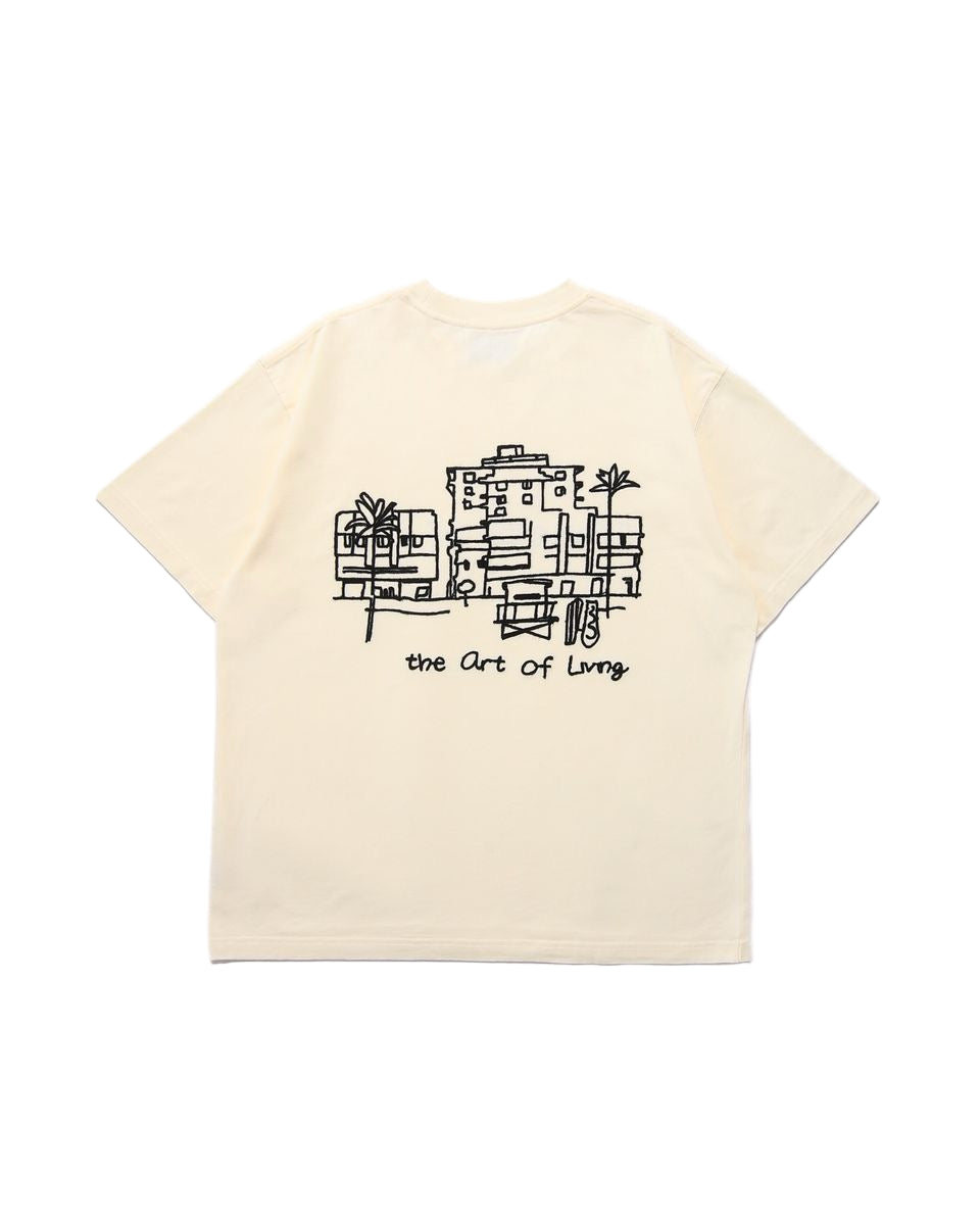 Elements of Art "Elements Resort" Tee Beige