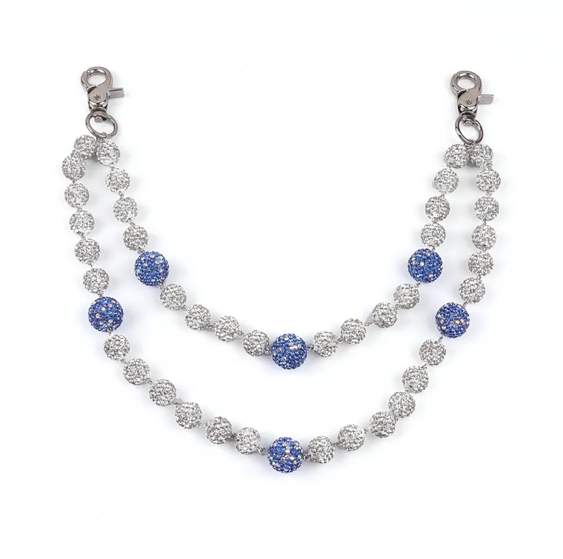 Syndicate "Silver" Chain Blue