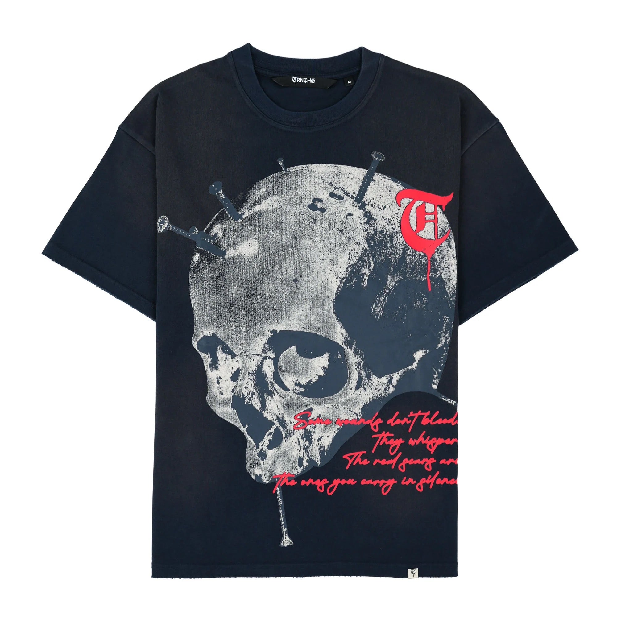Trnchs "Still Fighting" Navy Tee