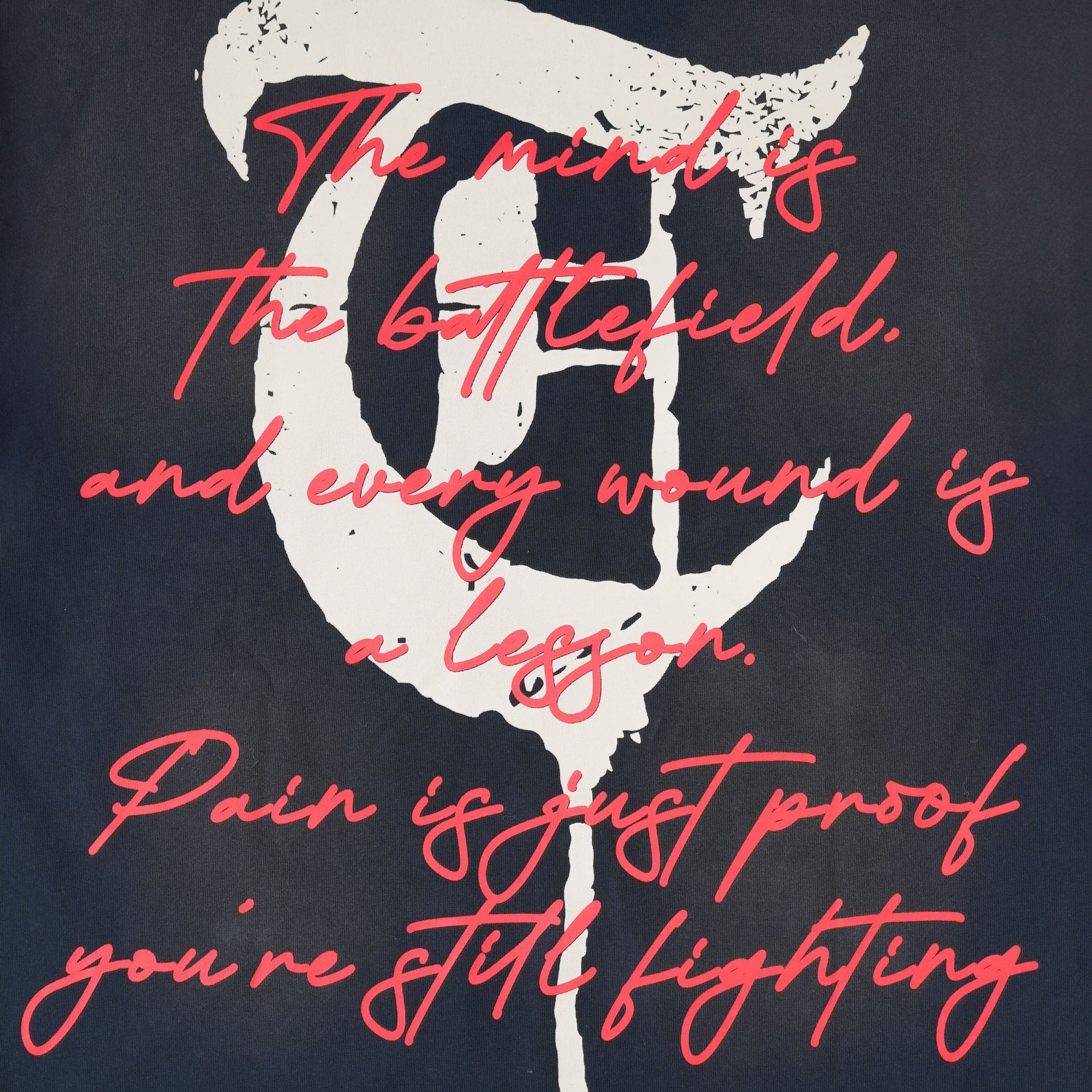 Trnchs "Still Fighting" Navy Tee