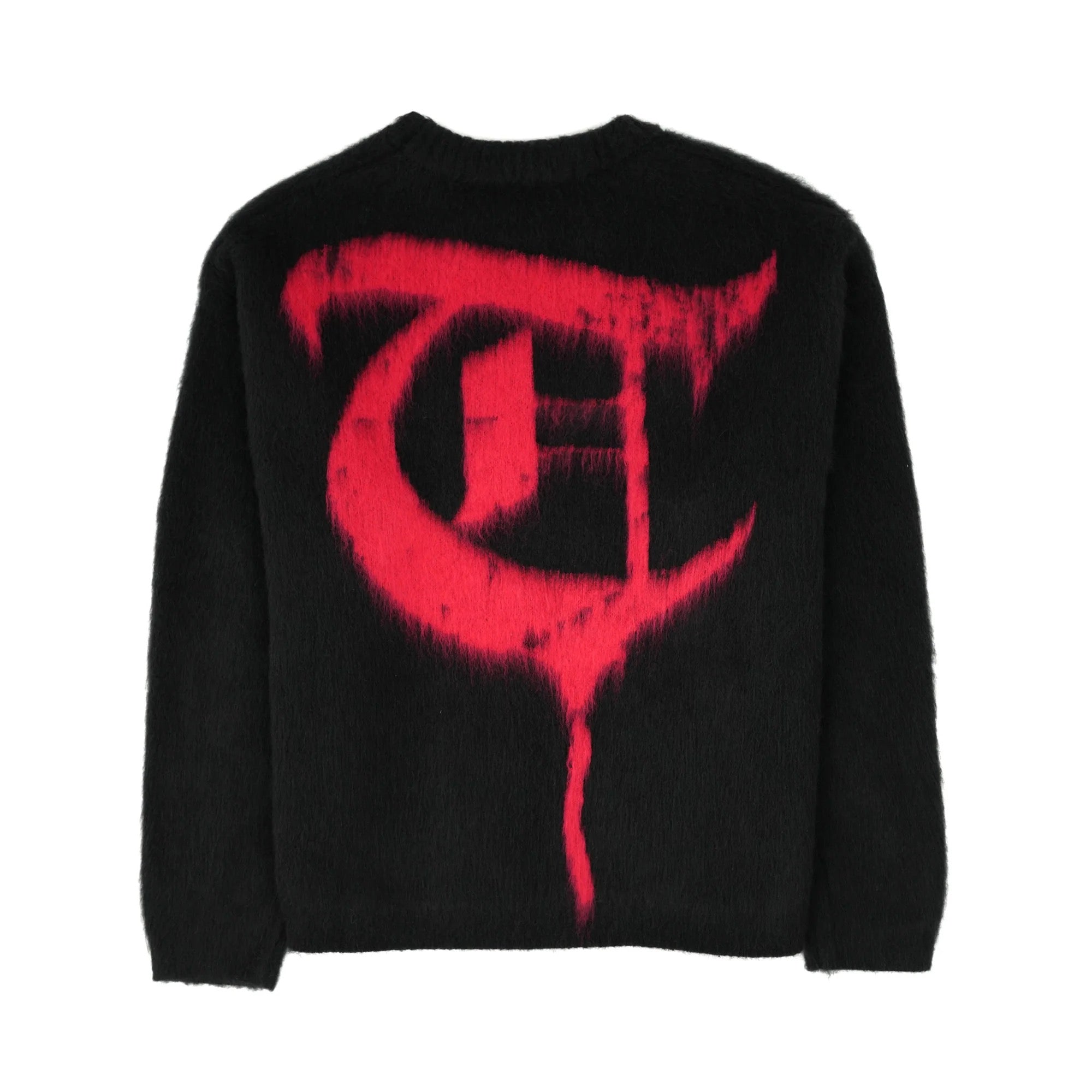 Trnchs "Mohair" Sweater Black/Red