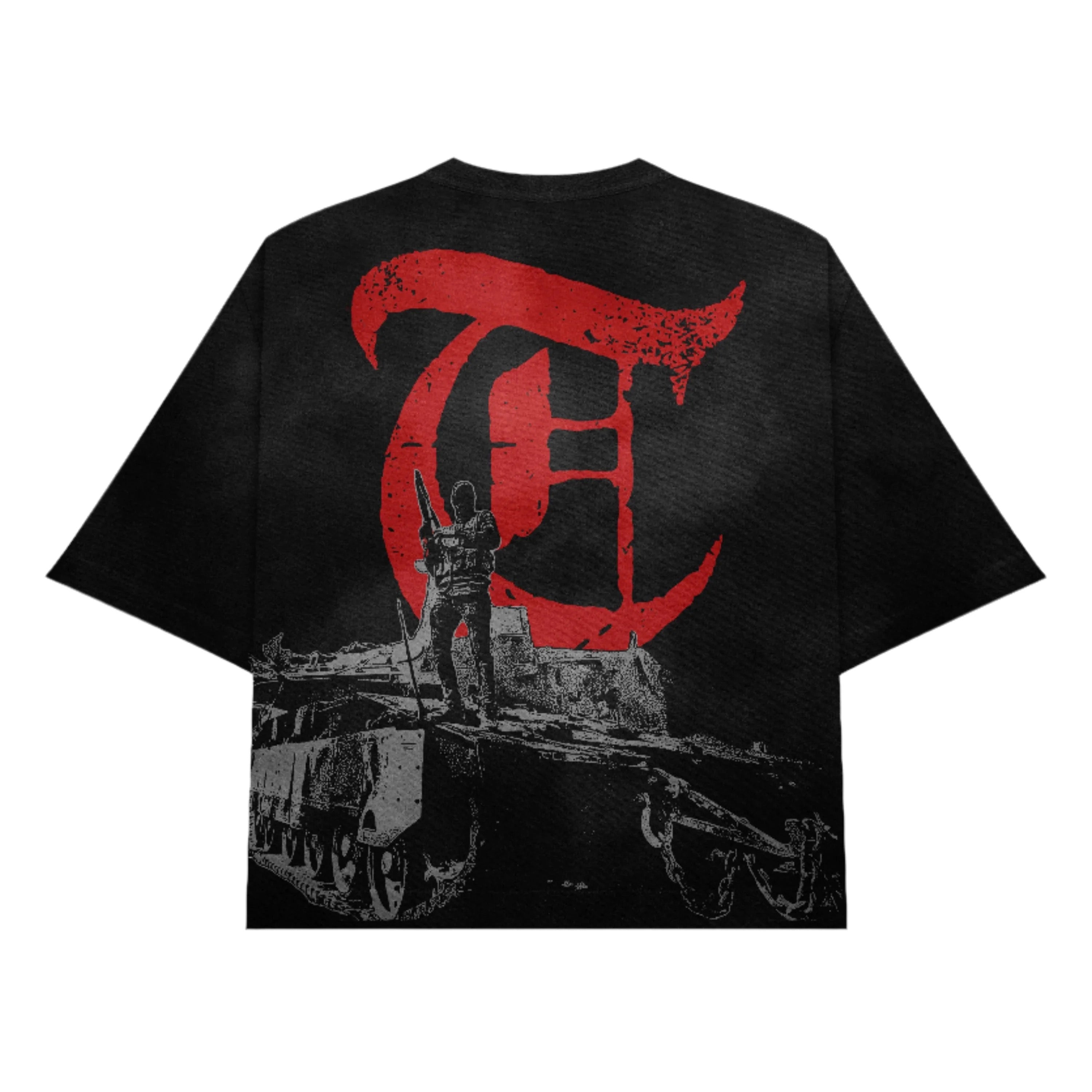 Trnchs "From the Trnchs" Vintage Black Tee