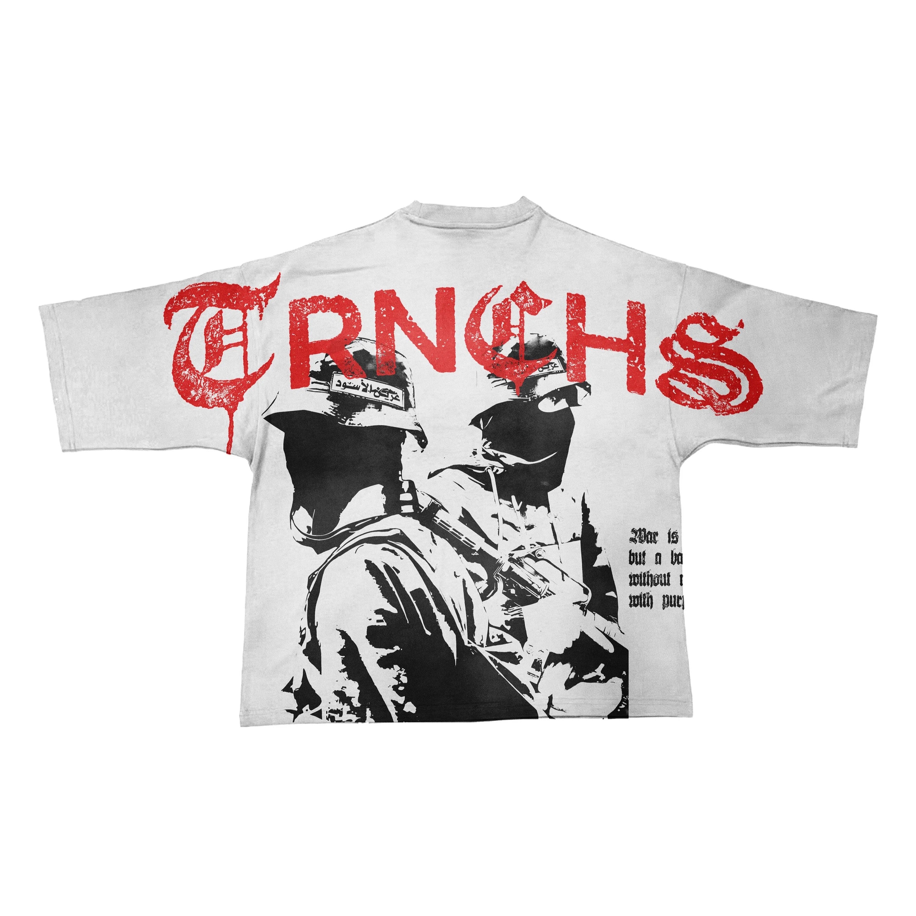 Trnchs "Etched In Eternity" Tee White