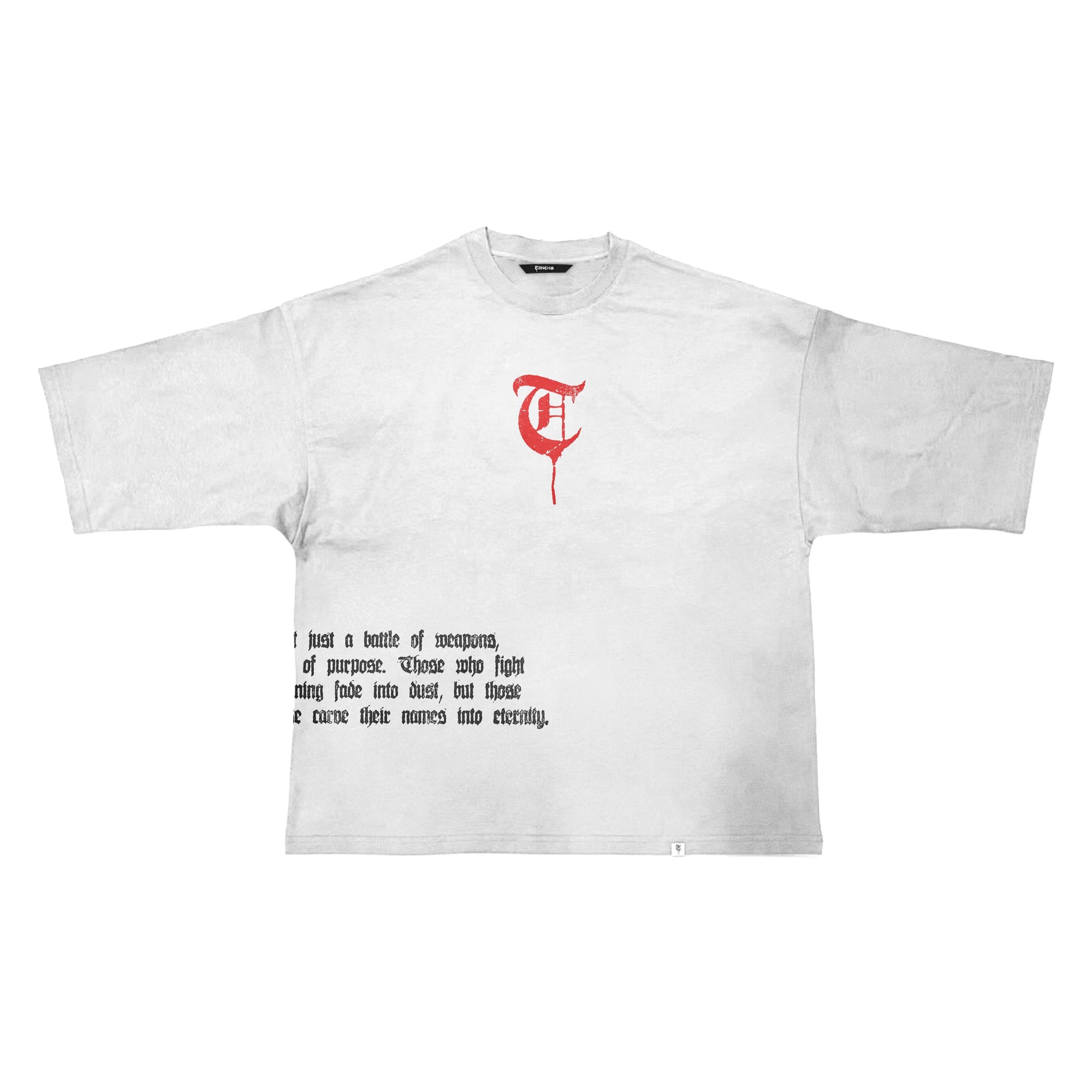 Trnchs "Etched In Eternity" Tee White