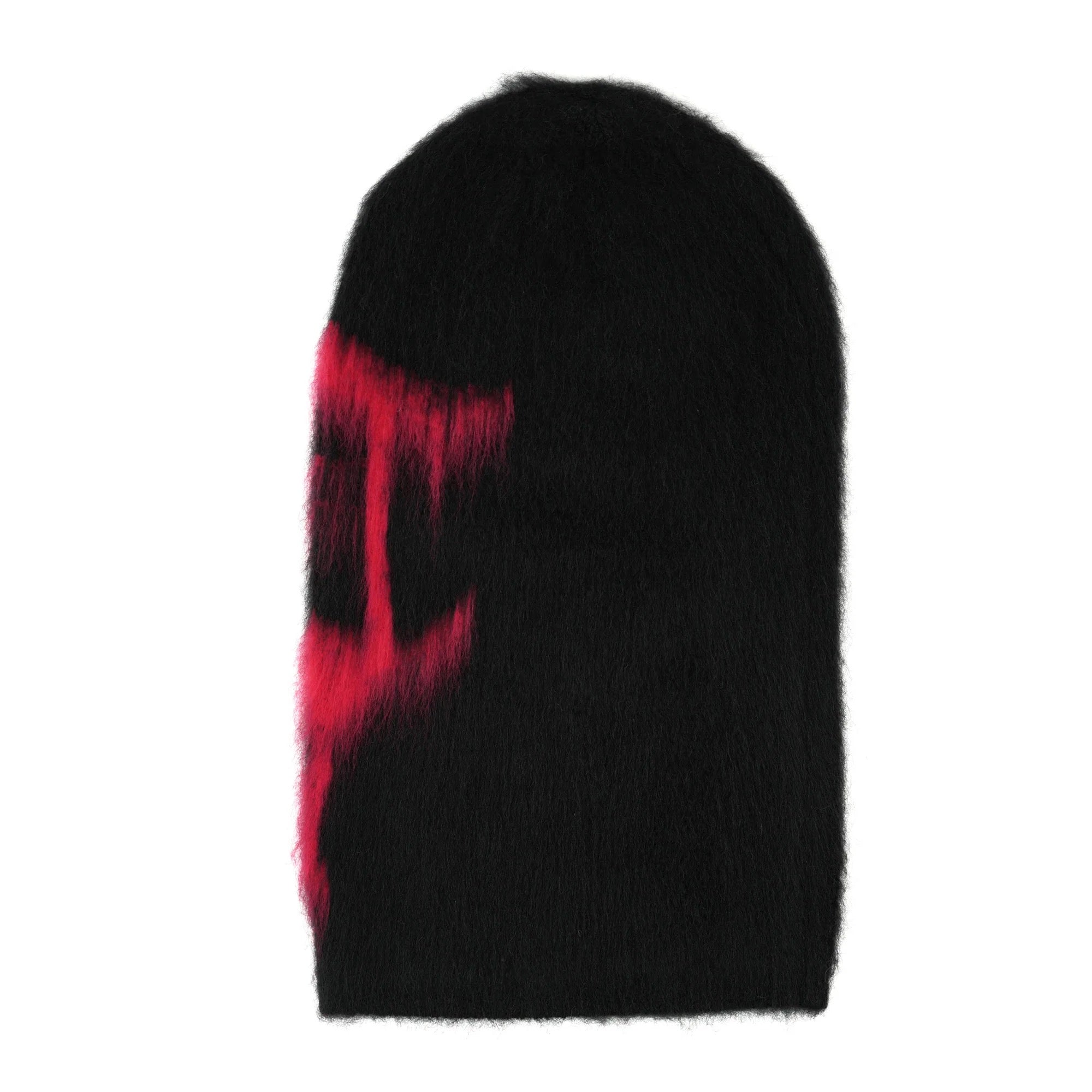 Mohair Skimask Black/Red