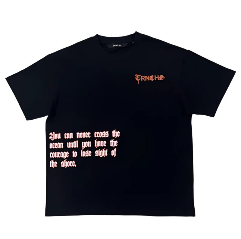 Trnchs "Sight of The Shore" Tee Black