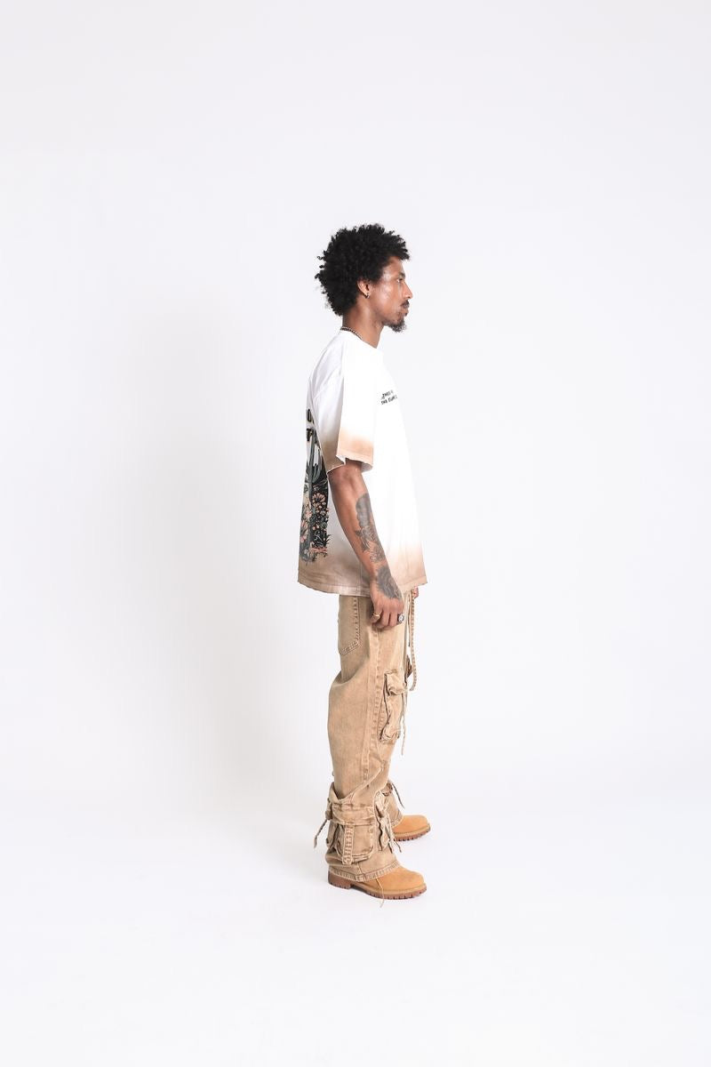 Elements of Art "Desert Eclipse" Tee White Wash