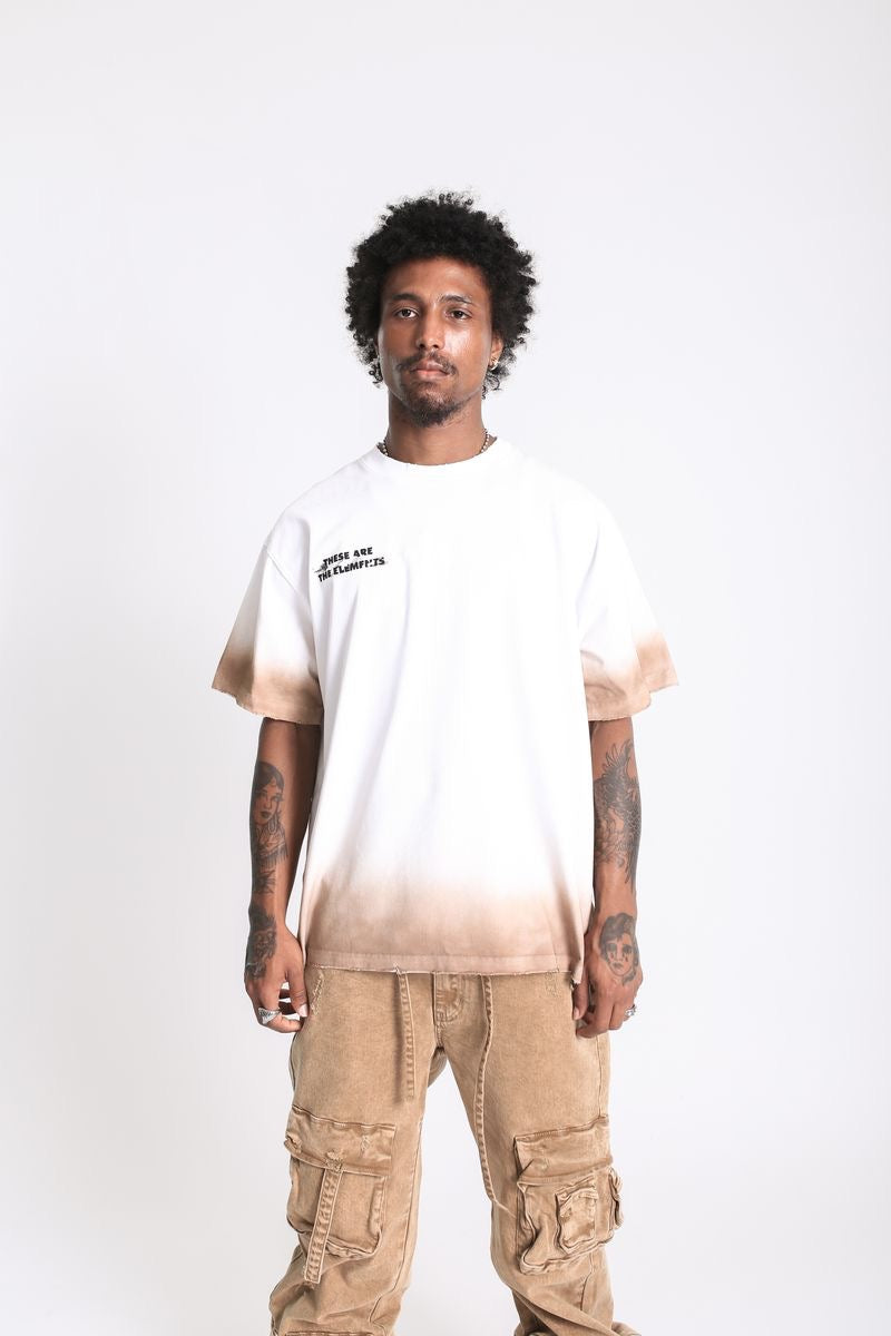 Elements of Art "Desert Eclipse" Tee White Wash