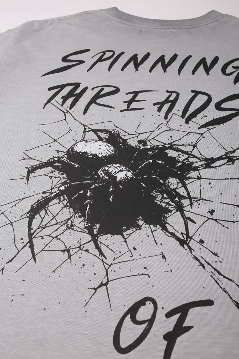 Elements of Art "Spinning Threads" Tee Grey
