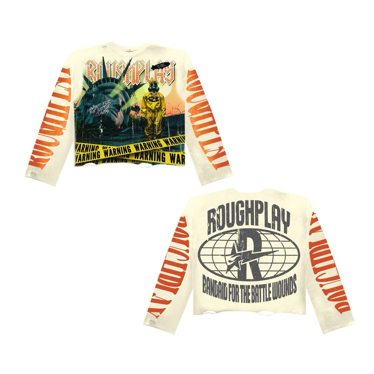 Rough Play "Battle Wounds" Long Sleeve Tan