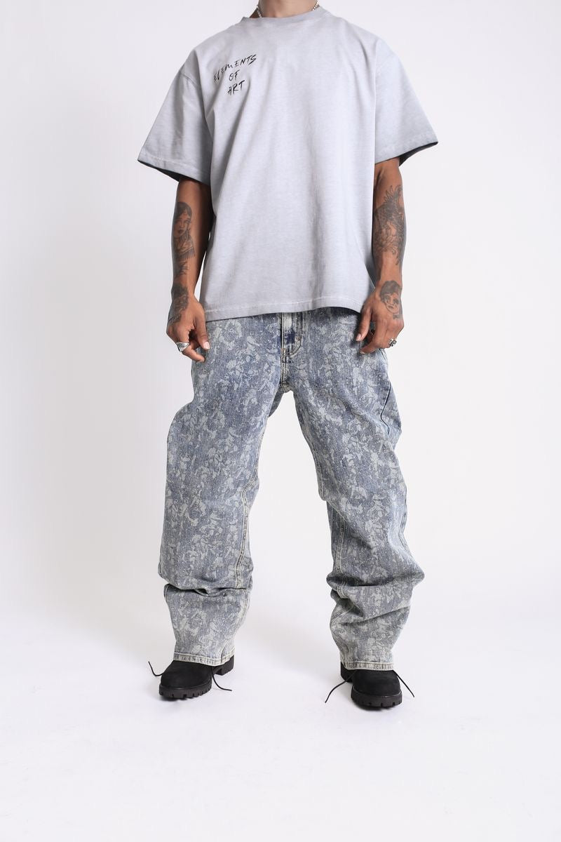Elements of Art "Spinning Threads" Tee Grey