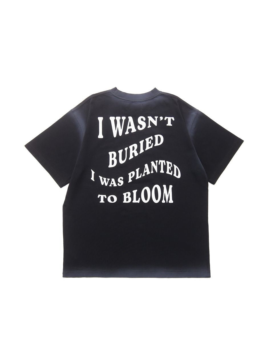 Elements of Art "Midnight Bloom" Tee Black Wash