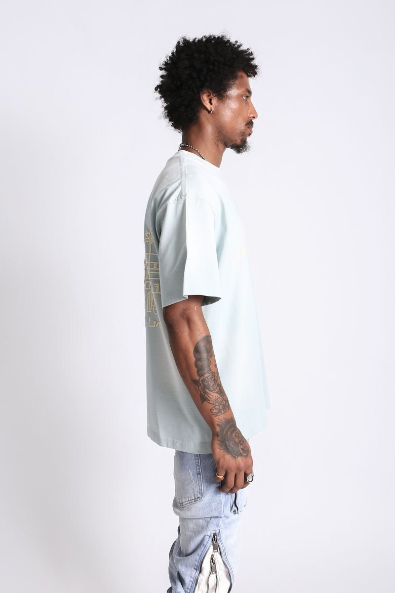 Elements of Art "Elements Resort" Tee Teal
