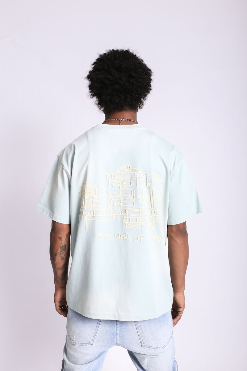 Elements of Art "Elements Resort" Tee Teal