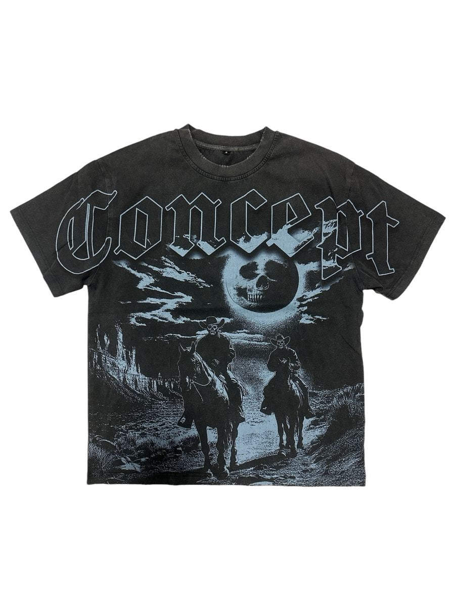 Concept "Fear No Evil" Tee Black Wash