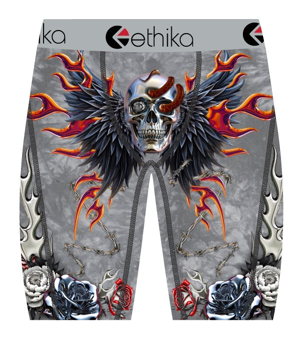Ethika "Chaotic Chrome" Boxer Multi Grey