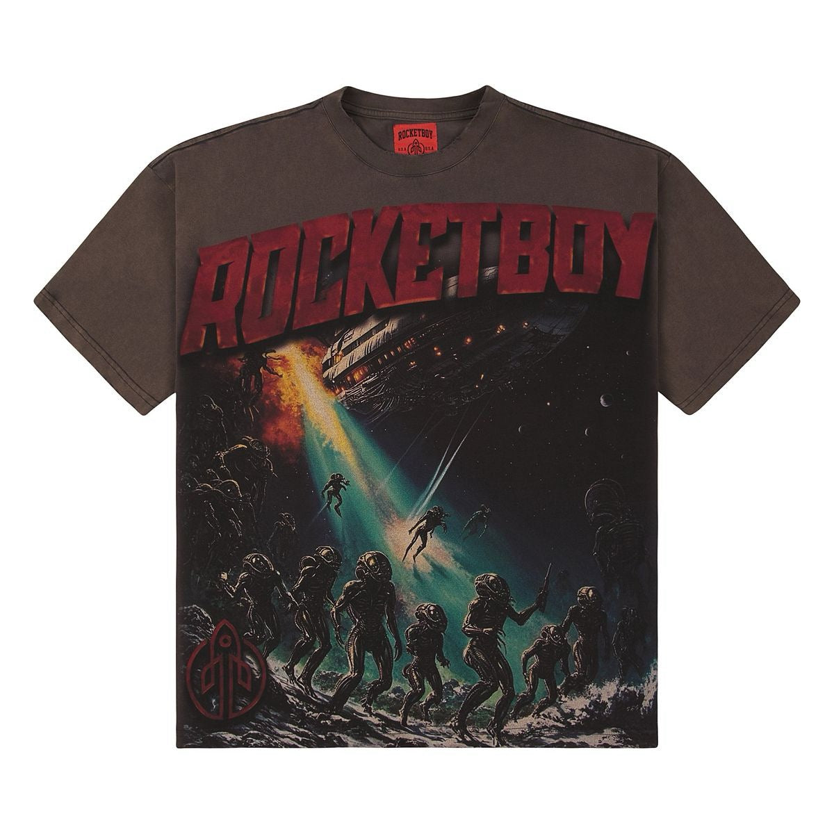 Rocket Boy "More" Tee Brown
