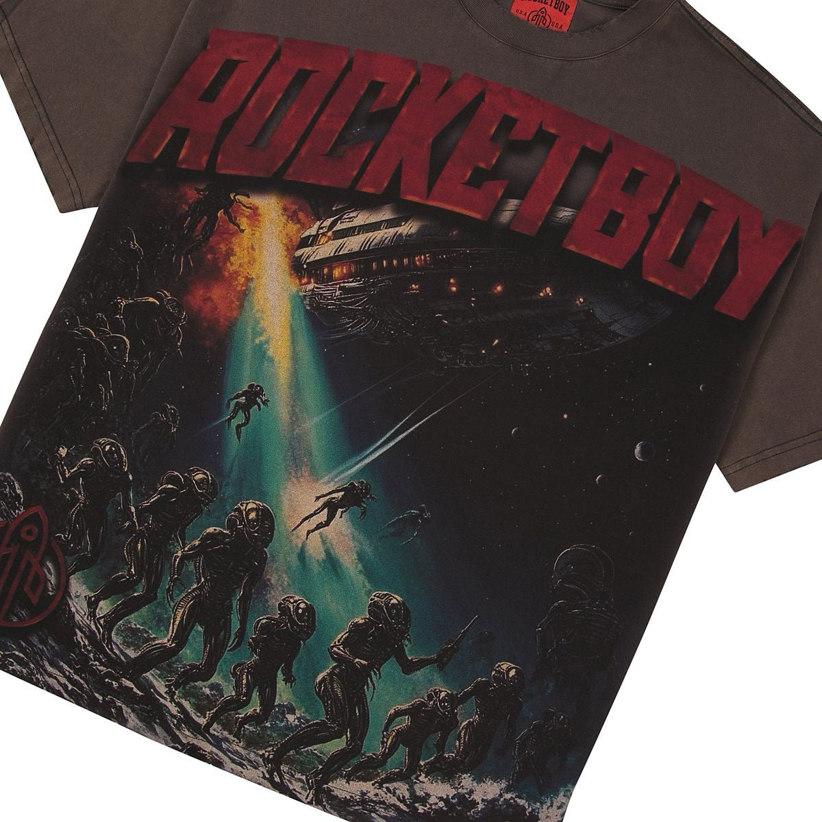 Rocket Boy "More" Tee Brown