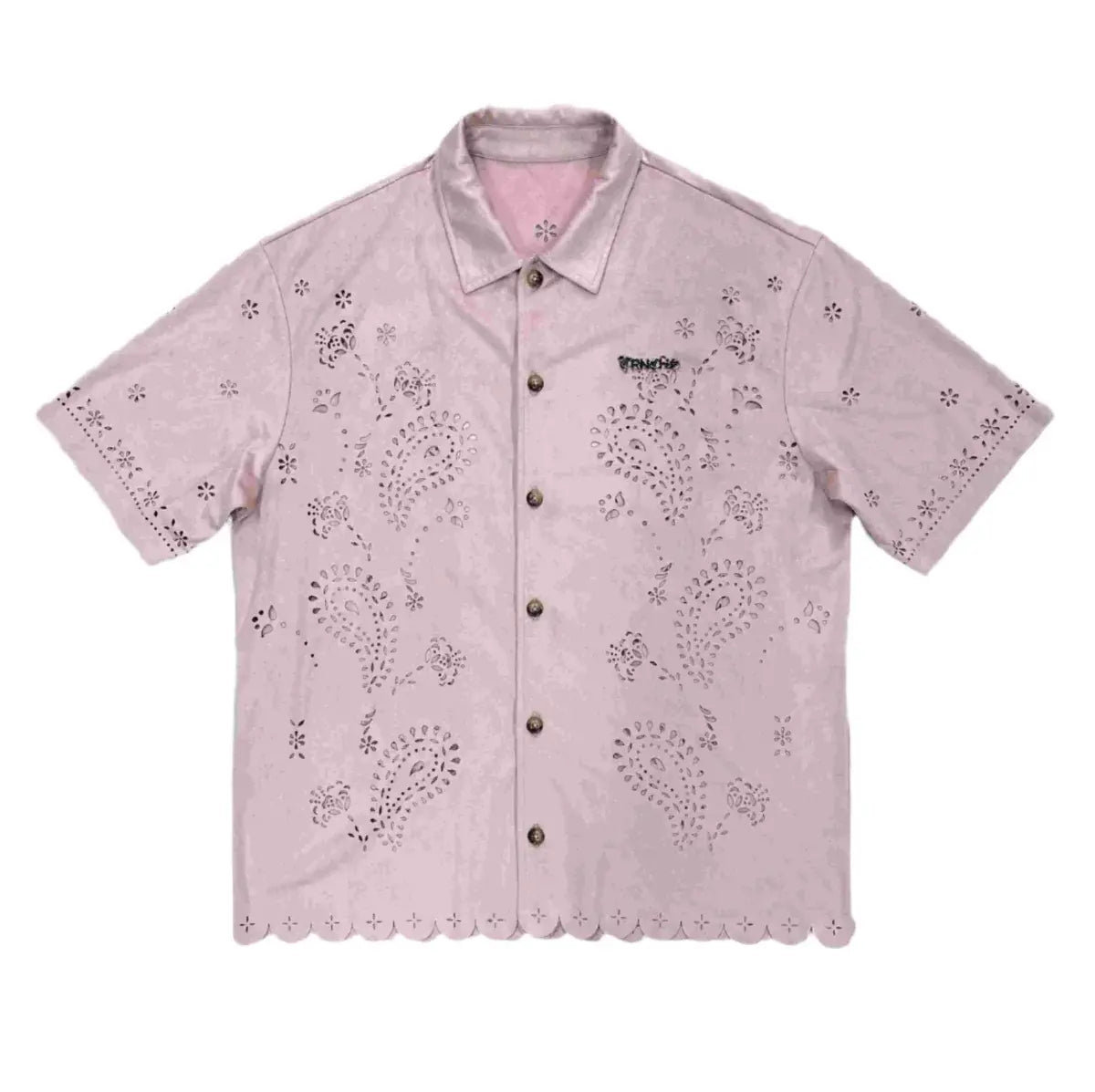 Trnchs "Eisaba" Button Up Pink