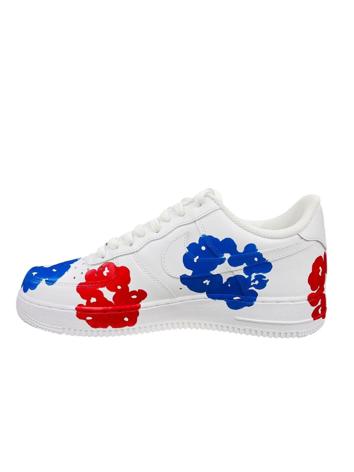 Custom Airforce 1 '07 White Denim Tears